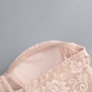 【Party & Event】 Maxi Mermaid Polyester Elegant Round Neck Lace Ruffle Dress - MYTHSIS