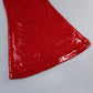 【Party & Event】 Maxi Mermaid Sequin Polyester Sexy V-Neck Satin Spliced Dress - MYTHSIS