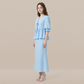 Vacation Boho Linen Two-Piece Set - MYTHSIS