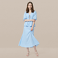 Vacation Boho Linen Two-Piece Set - MYTHSIS