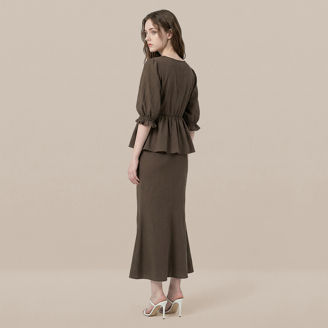 Vacation Boho Linen Two-Piece Set - MYTHSIS