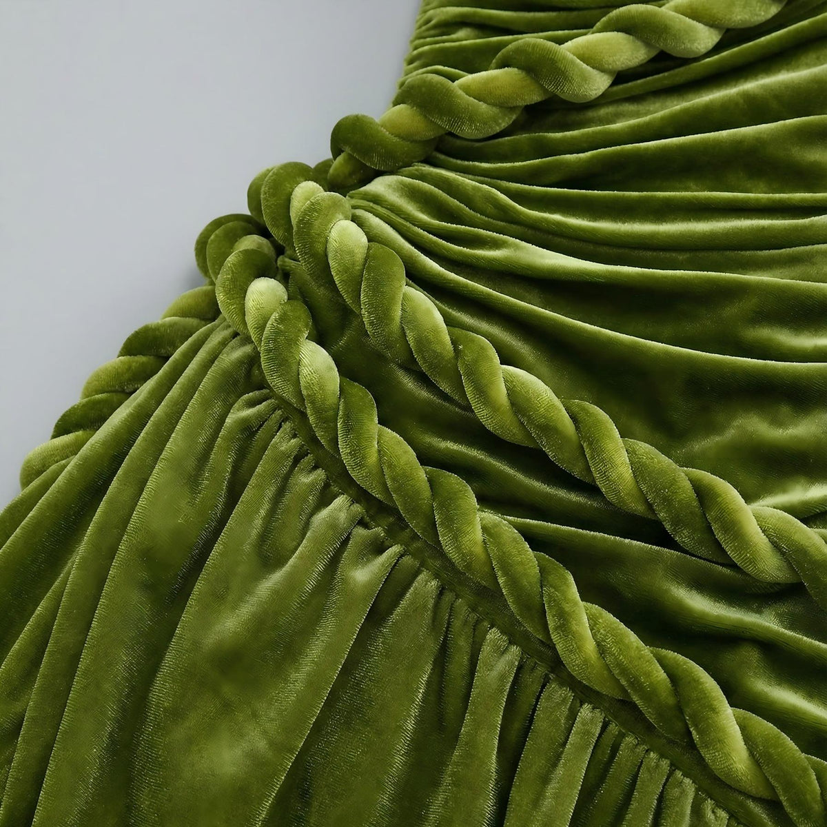 【Party & Event】 Maxi A-Line Polyester Sexy One-Shoulder Twist Side Slit Dress - MYTHSIS