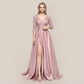 Formal Evening Maxi A-Line Lace Sequin Glam Dress - MYTHSIS