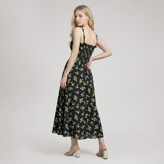 Vacation Maxi A-Line Chiffon Boho Dress - MYTHSIS