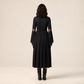 Wholesale Women's Witch Hooded Halloween Costume Long Dress