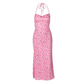 Date Night Midi Slip Dress Chiffon Feminine Dress - MYTHSIS