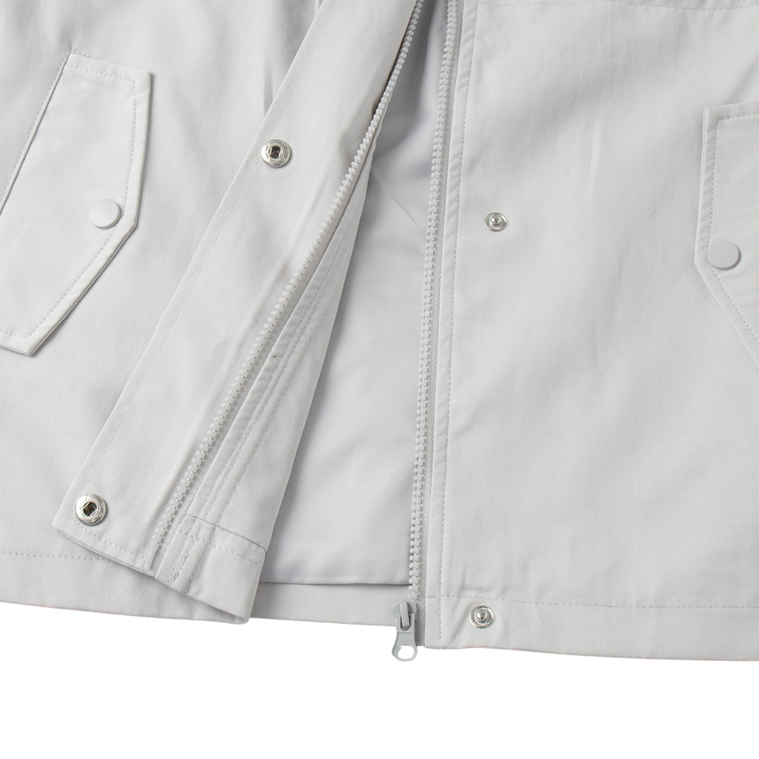 Casual Cotton Minimalist Windbreaker Jacket - MYTHSIS