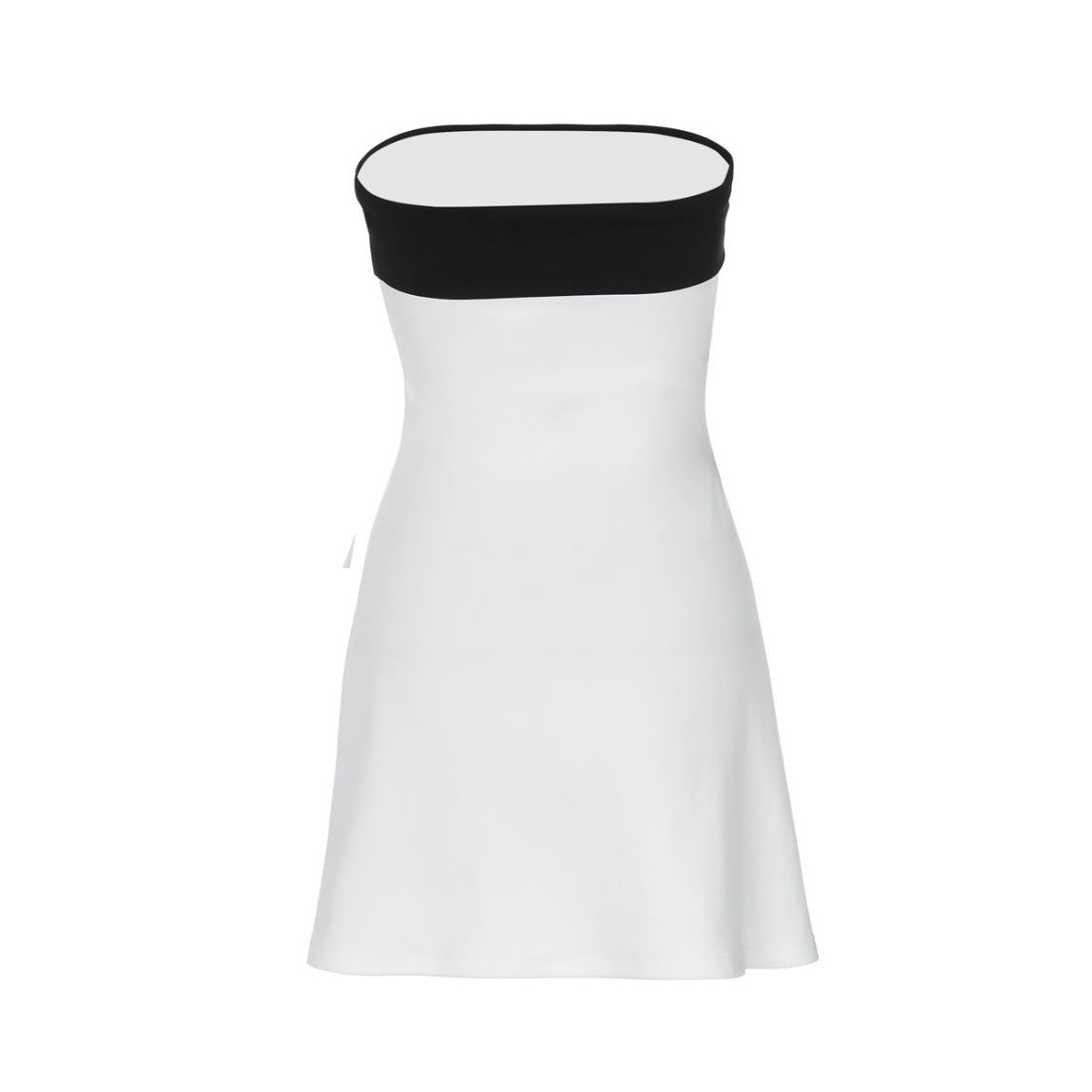 Date Night Mini A-Line Polyester Chic Contrast color splicing Dress - MYTHSIS