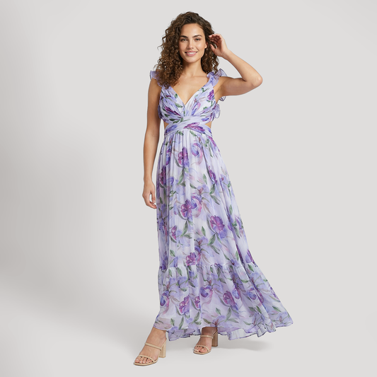 Vacation Maxi A-Line Organza Bohemian Dress - MYTHSIS