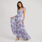 Vacation Maxi A-Line Organza Bohemian Dress - MYTHSIS