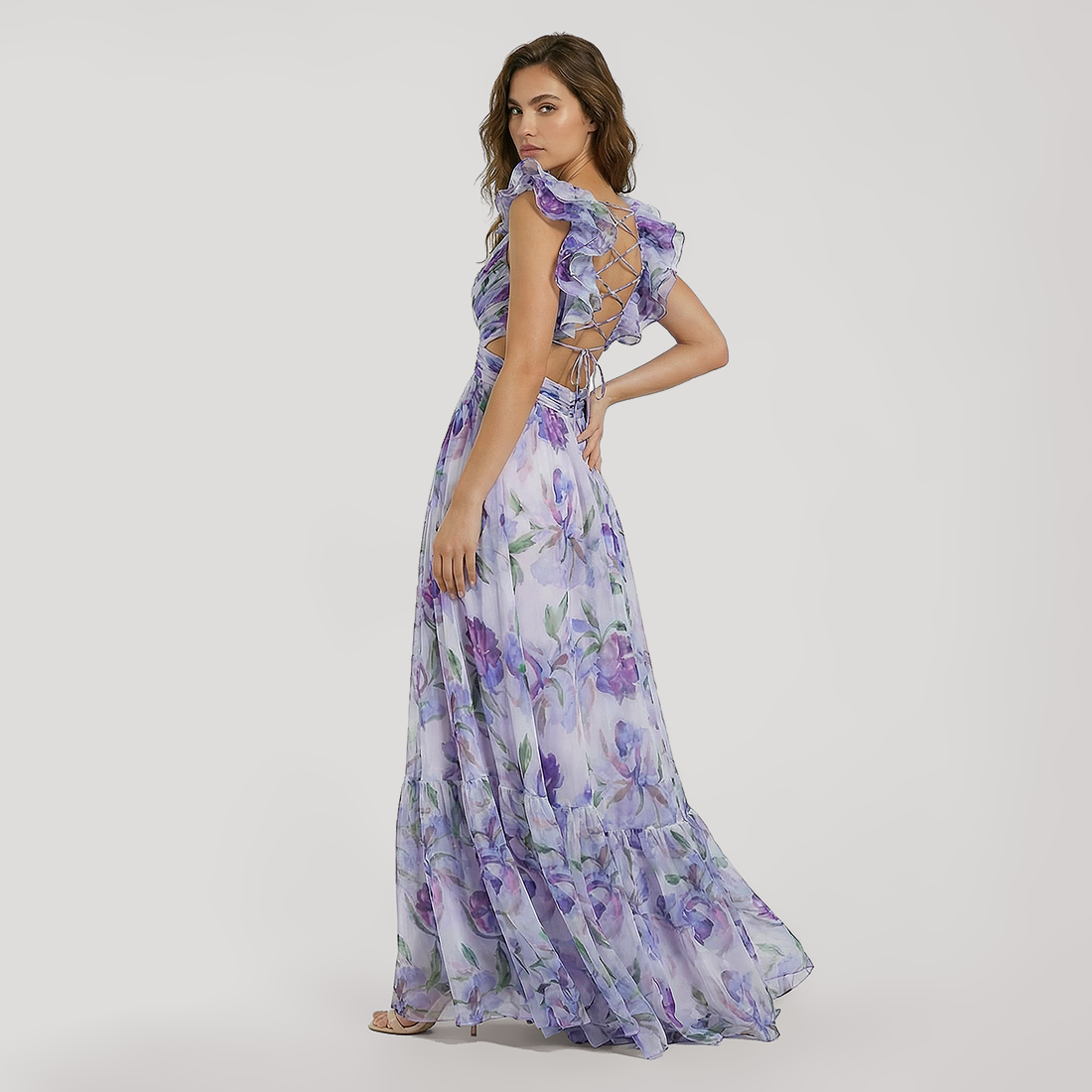 Vacation Maxi A-Line Organza Bohemian Dress - MYTHSIS