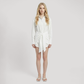 Casual Mini Shirt Dress Cotton Relaxed Dress - MYTHSIS