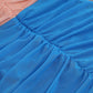 Wholesale Women's Contrast Off-Shoulder Midi Dress – Ruched Fitted Long Sleeve