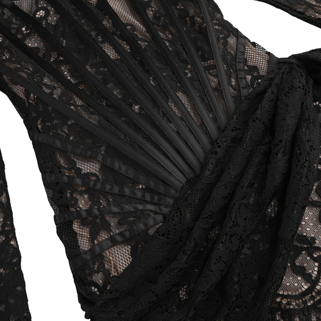 Date Night Mini Lace Bodycon Romantic high waist Dress - MYTHSIS