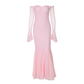 Formal Evening Maxi Fit & Flare Lace Glam Dress - MYTHSIS