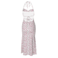 Date Night Midi Slip Dress Chiffon Feminine Dress - MYTHSIS