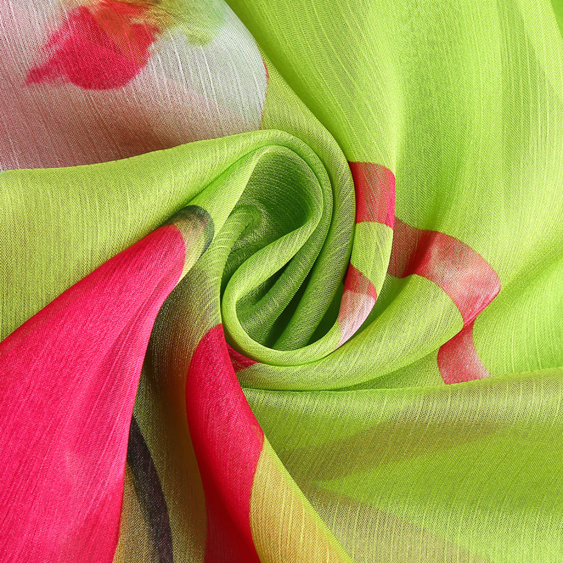Vacation & Resort Maxi A-Line Satin Floral Print Strapless Dress - MYTHSIS