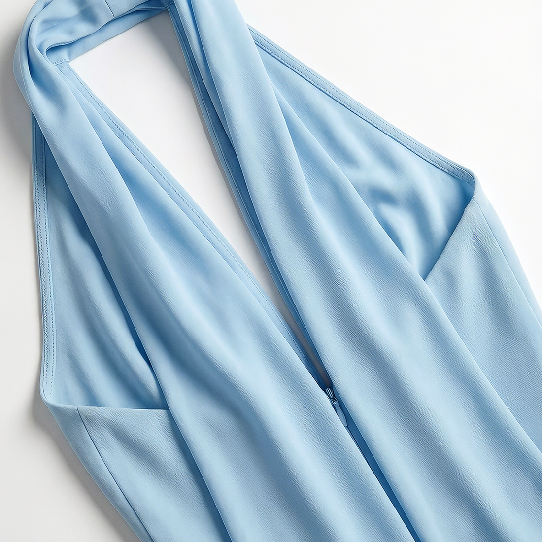 【Casual Everyday】 Maxi A-Line Polyester Elegant Spaghetti Strap Tie-Up Backless Polka Dot Dress - MYTHSIS