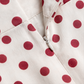 【Casual Everyday】 Maxi A-Line Polyester Elegant Spaghetti Strap Tie-Up Backless Polka Dot Dress - MYTHSIS