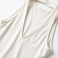【Casual Everyday】 Maxi Sheath Polyester Elegant Round Neck Spliced Sleeveless Back Detail Dress - MYTHSIS