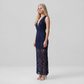 【Date Night】 Midi Asymmetrical Cuprammonium Regenerated Cellulose Elegant V-Neck Lace Sleeveless Boho Dress - MYTHSIS