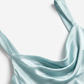 【Formal Evening】 Maxi Bodycon Polyester Glam Cowl Neck Spaghetti Strap Backless Spliced Dress - MYTHSIS