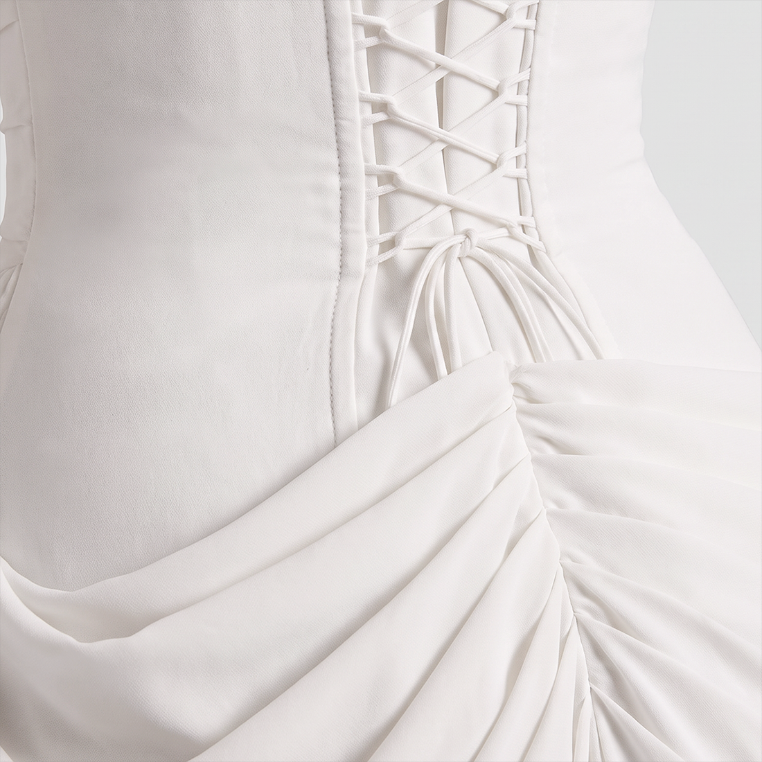 【Formal Evening】 Maxi Bodycon Polyester Chiffon Elegant Off-Shoulder Pleated Backless Slit Dress - MYTHSIS