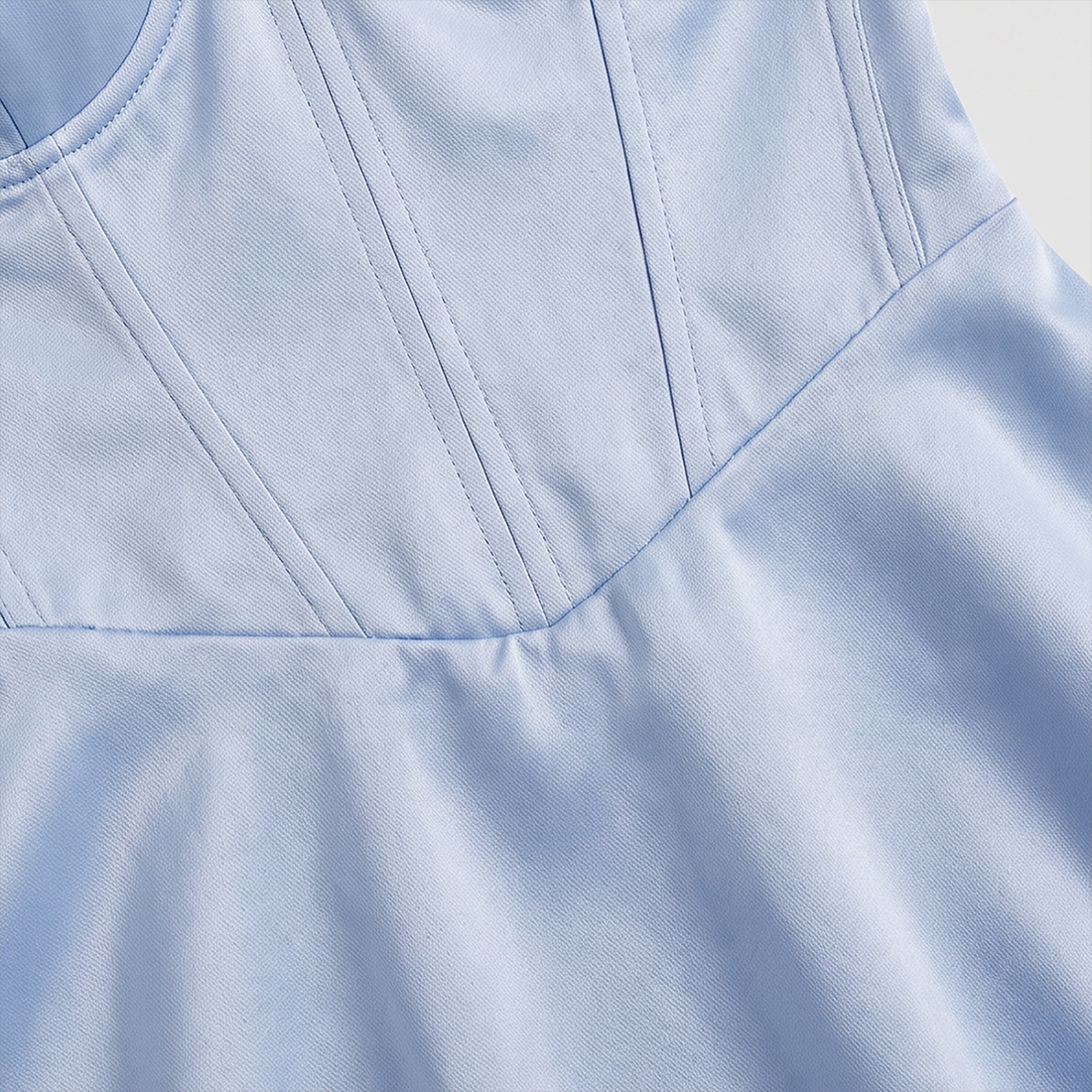 【Party & Event】 Mini Balloon Faux Wool Blend Sexy Strapless Bow Tie-Up Slit Dress - MYTHSIS