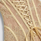 【Party & Event】 Maxi Bodycon Polyester Glam Strapless Lace Spliced Dress - MYTHSIS