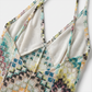 【Vacation】 Maxi Slip Polyester Lace Sexy Spaghetti Strap Crochet Geometric Dress - MYTHSIS