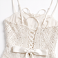 【Wedding Guest】 Mini Sheath Faux Silk Glam Strapless Pearl Fringe Lace Applique - MYTHSIS