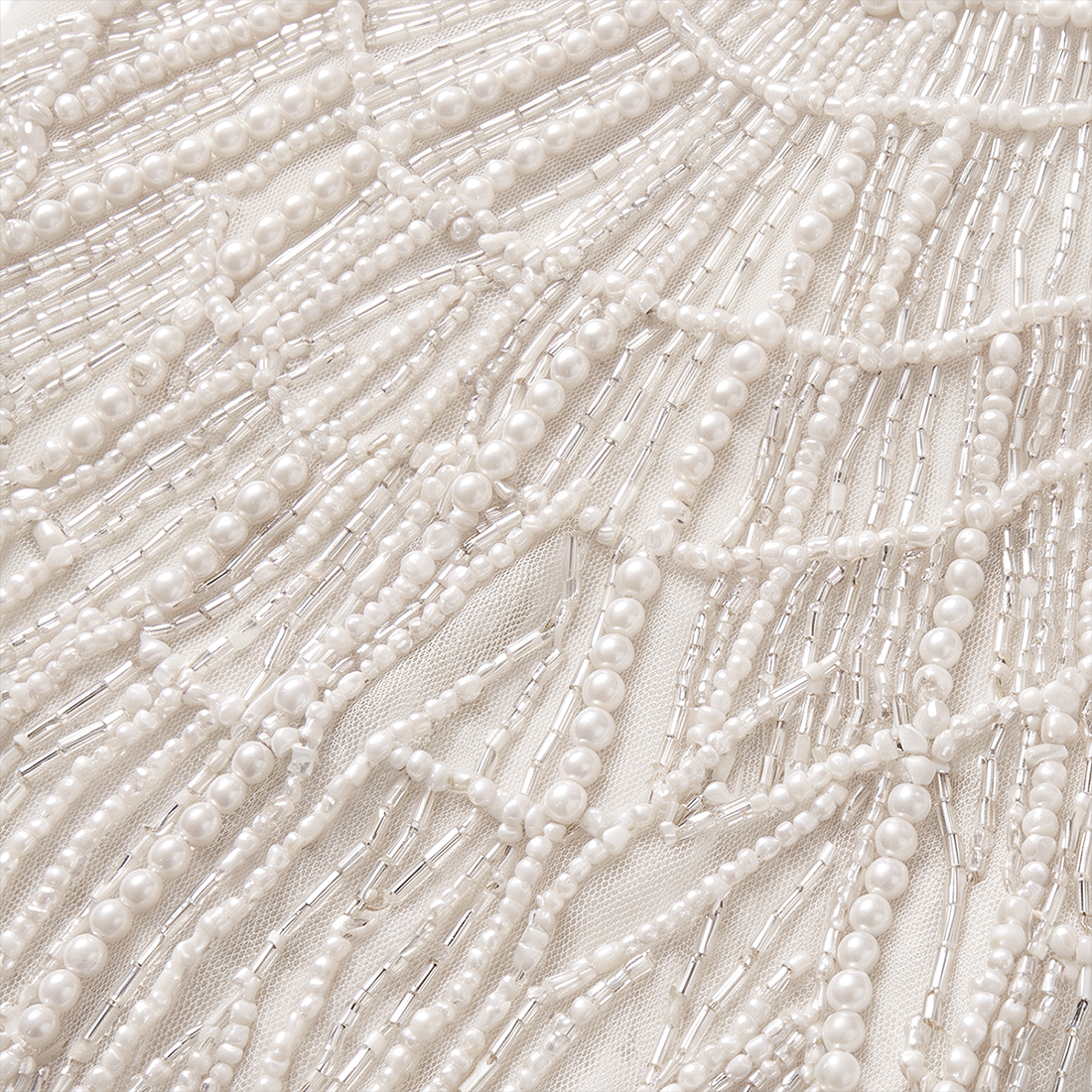 【Wedding Guest】 Mini Sheath Faux Silk Glam Strapless Pearl Fringe Lace Applique - MYTHSIS