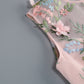 Wholesale Women's 3D Floral Embroidered Mesh Party Evening Dress - XS Women's Clothing
