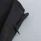 Wholesale Women's One-Shoulder Deep V Midi Dress – Puff Sleeve Asymmetric Slit