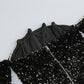 Wholesale Women's Sequin One-Shoulder Bodycon Mini Dress
