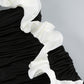 【Party & Event】 Maxi Mermaid Acetate Satin Triacetate Sexy Strapless 3D Flower Dress - MYTHSIS