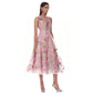 Wholesale Women's 3D Floral Embroidered Mesh Party Evening Dress - XS Women's Clothing