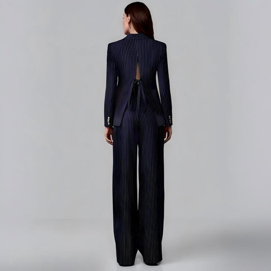 Wholesale Women's Striped Business Suit Set – XS Women's Clothing