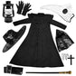 Wholesale Adult Medieval Steampunk Plague Doctor Costume Set