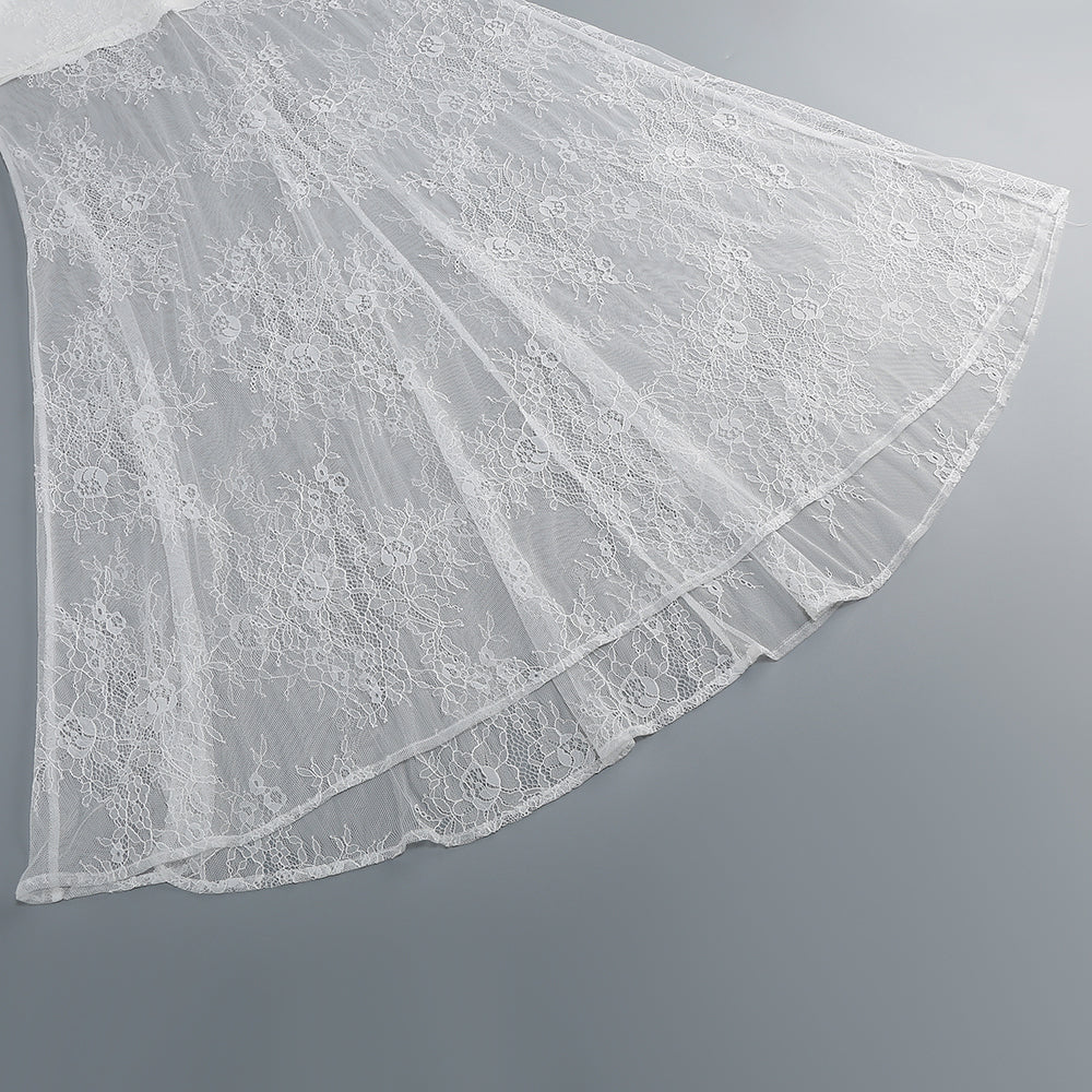 【Party & Event】 Maxi Bodycon Polyester Sexy Off-Shoulder Mesh Spliced - MYTHSIS