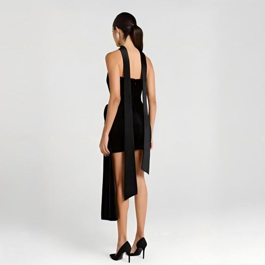 Wholesale Women's Velvet Ruched Fitted Midi Dress – XS Womens Clothing