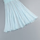 Wholesale Women's Sheer Gauze Ribbon Maxi Dress