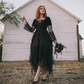 Wholesale Women's Gothic Witch Costume Dress Set Options