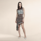 Wholesale Women's Jacquard Irregular Hem Midi Dress – XS Women's Clothing