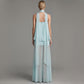 Wholesale Women's Sheer Gauze Ribbon Maxi Dress