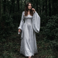 Wholesale Women's Medieval Hooded Witch Costume Long Dress