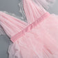 【Party & Event】 Maxi Sheath Polyester Spandex Sexy V-Neck Lace Mesh Spliced Dress - MYTHSIS