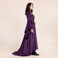 Wholesale Women's Medieval Hooded Velvet Long Costume Dress